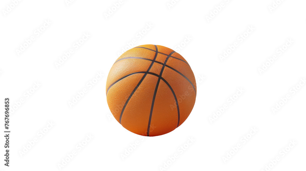 Basketball on Transparent Background PNG