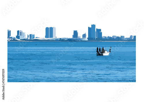 海浜幕張の風景