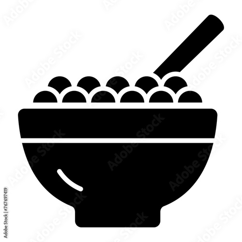   Cereals glyph icon