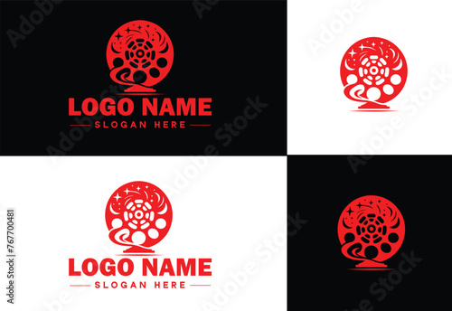 film reel logo icon vector for business brand app icon movie cinema theater video channel cinematography logo template