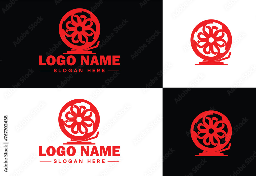 film reel logo icon vector for business brand app icon movie cinema theater video channel cinematography logo template film reel logo icon vector for business brand app icon movie cinema theater video channel cinematography logo template