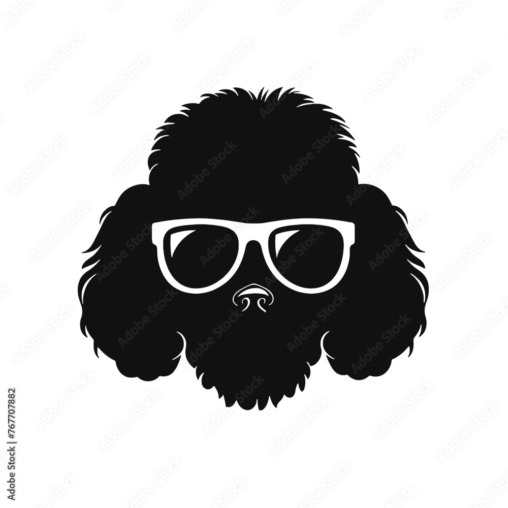 poodle Silhouette poodle Silhouette