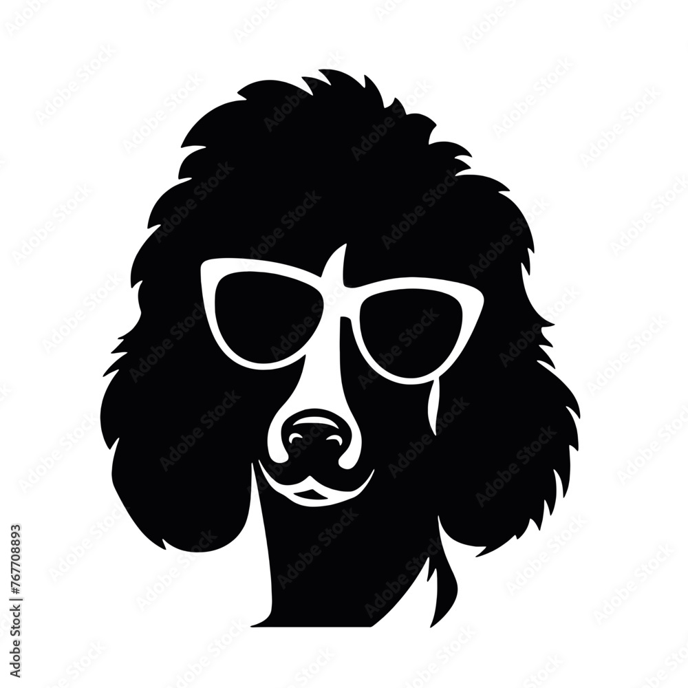 poodle Silhouette poodle Silhouette