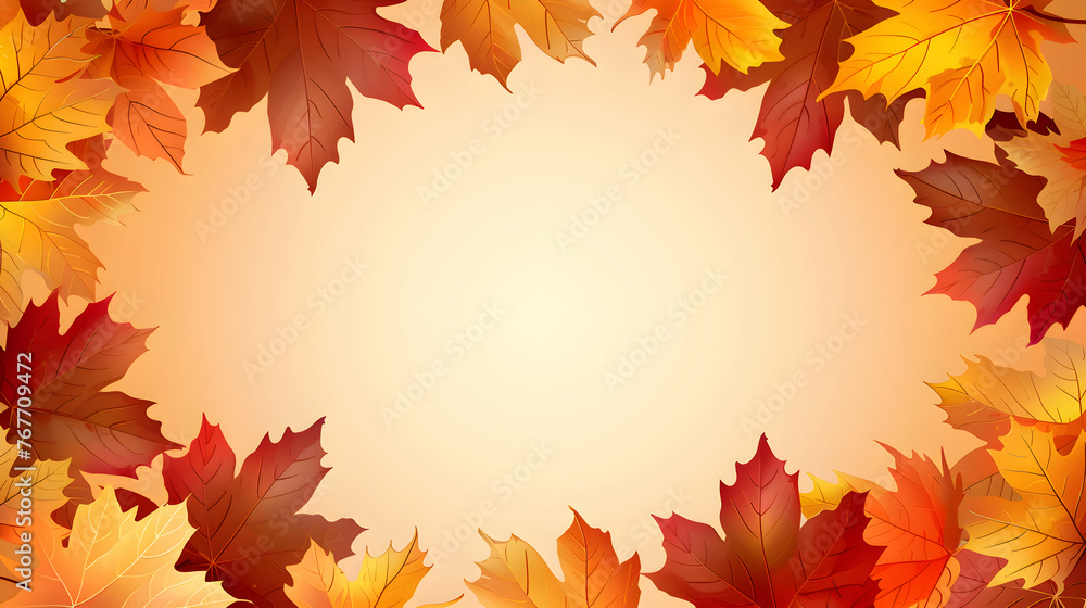 Autumn leaves background. Pastel maple leaves background. Boho leaves backdrop. Earth tone creative wallpaper. Autumn leaves background. Pastel maple leaves background. Boho leaves backdrop. Earth tone creative wallpaper.