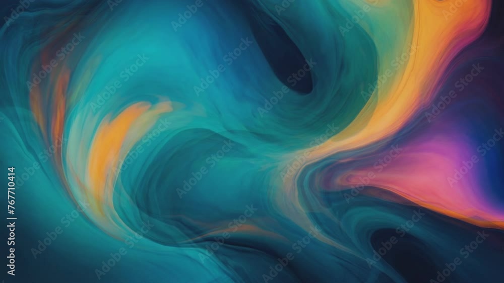 Dominant blue abstract background with fluid style Dominant blue abstract background with fluid style