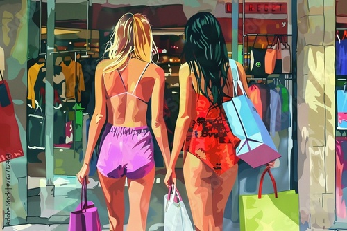 Girls going shopping © Anns