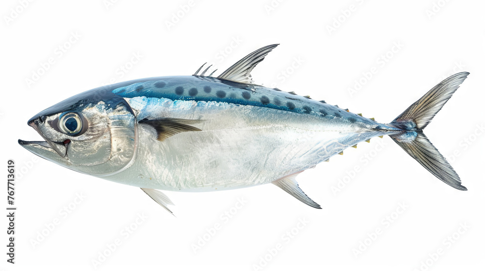 mackerel isolated on the white background mackerel isolated on the white background