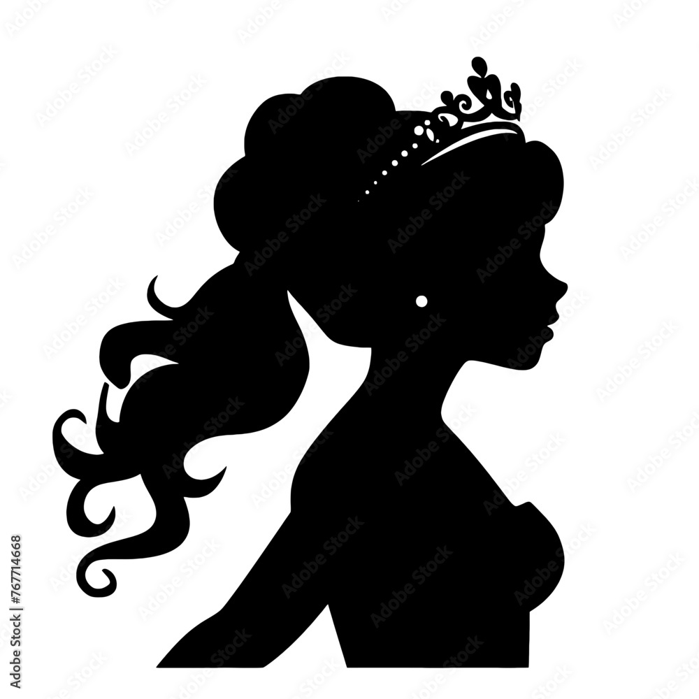 princess silhouette princess silhouette