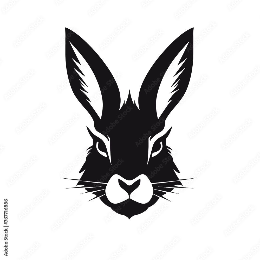 rabbit silhouette rabbit silhouette