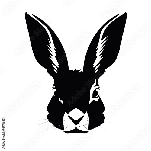rabbit silhouette