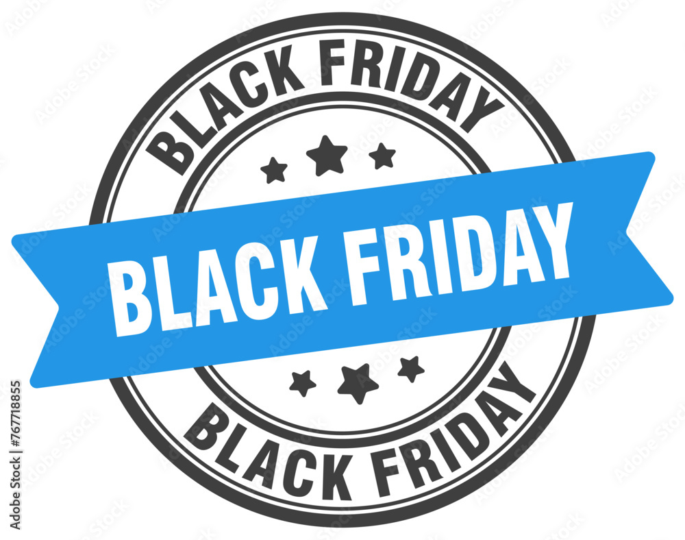 black friday stamp. black friday label on transparent background. round sign black friday stamp. black friday label on transparent background. round sign