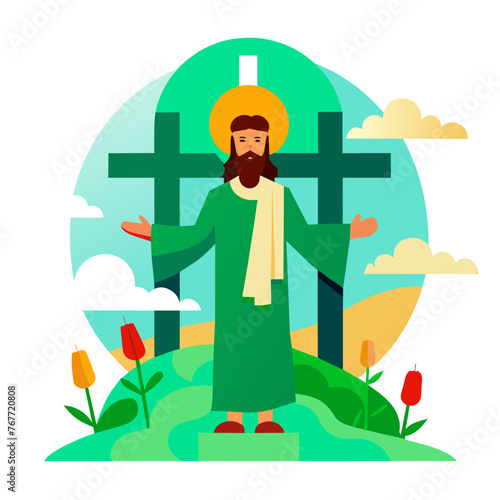 Captivating Good Friday Vector Illustrations Reflecting Reverence