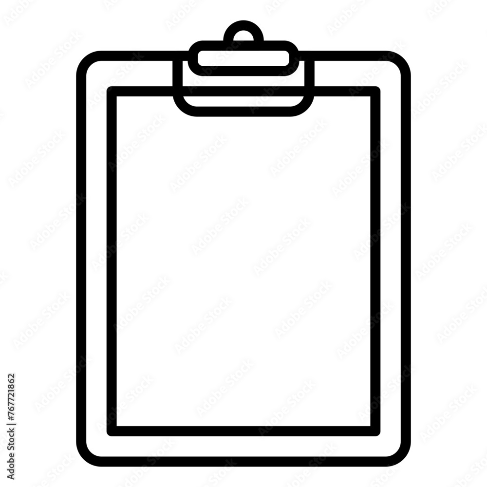 Clipboard icon for clipping paper files and pasting documents Clipboard icon for clipping paper files and pasting documents