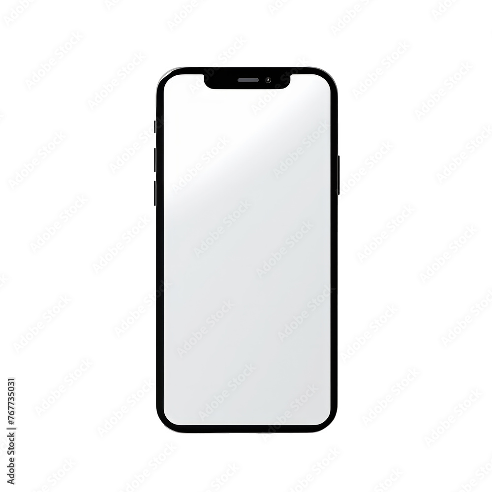 Smart phone. Isolated on transparent background. Smart phone. Isolated on transparent background.