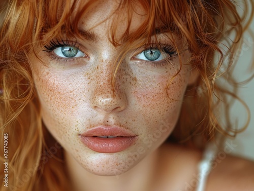 Portrait of beautiful young...