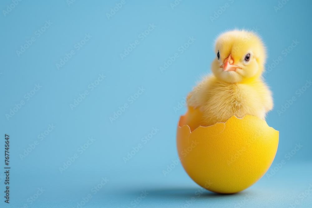 Adorable Chick Hatching from Eggshell, faith, religious imagery, Catholic religion, Christian illustration Adorable Chick Hatching from Eggshell, faith, religious imagery, Catholic religion, Christian illustration