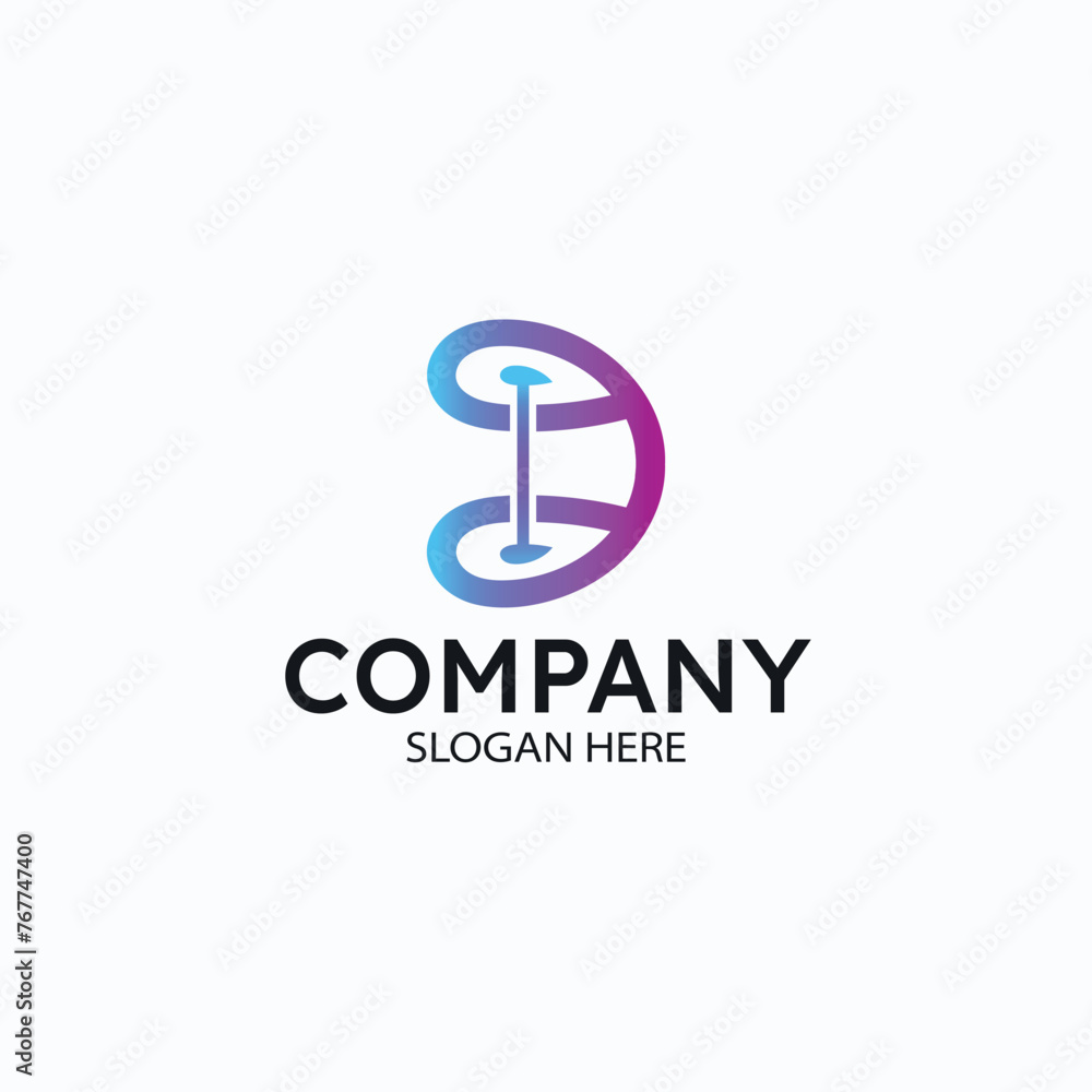 Letter D for technology ,tech ,Digital Modern Logo design Letter D for technology ,tech ,Digital Modern Logo design
