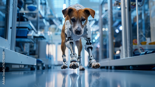 怪我や病気で、最新技術のテックウェアを身に着け、暮らしを取り戻した犬