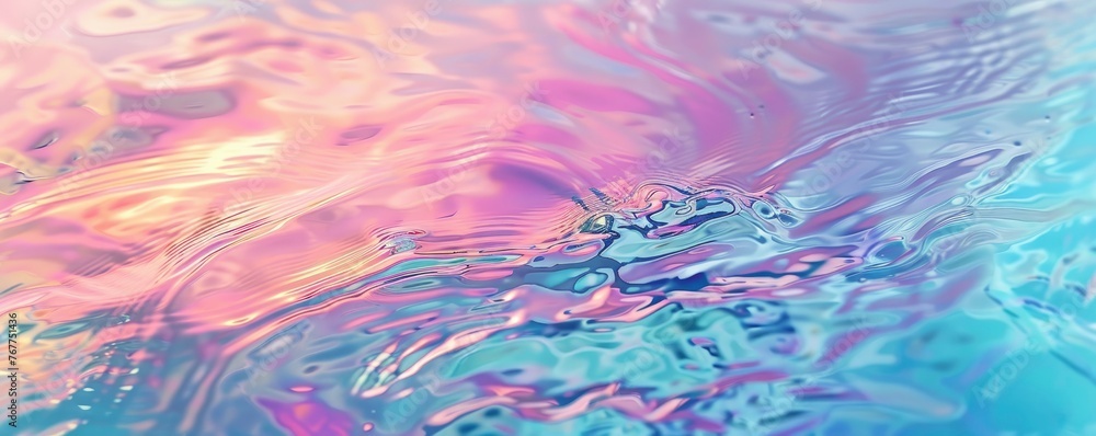 Multi-Color Water Abstract Wallpaper Smooth Gradient