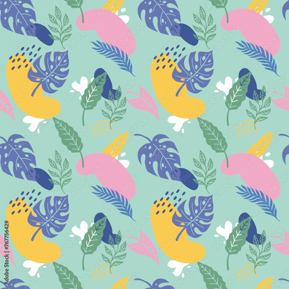 Seamless colorfull vector pattern