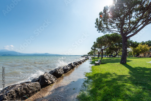 Sirmione, lago di garda, lugana, Brescia, lombardia, italia,