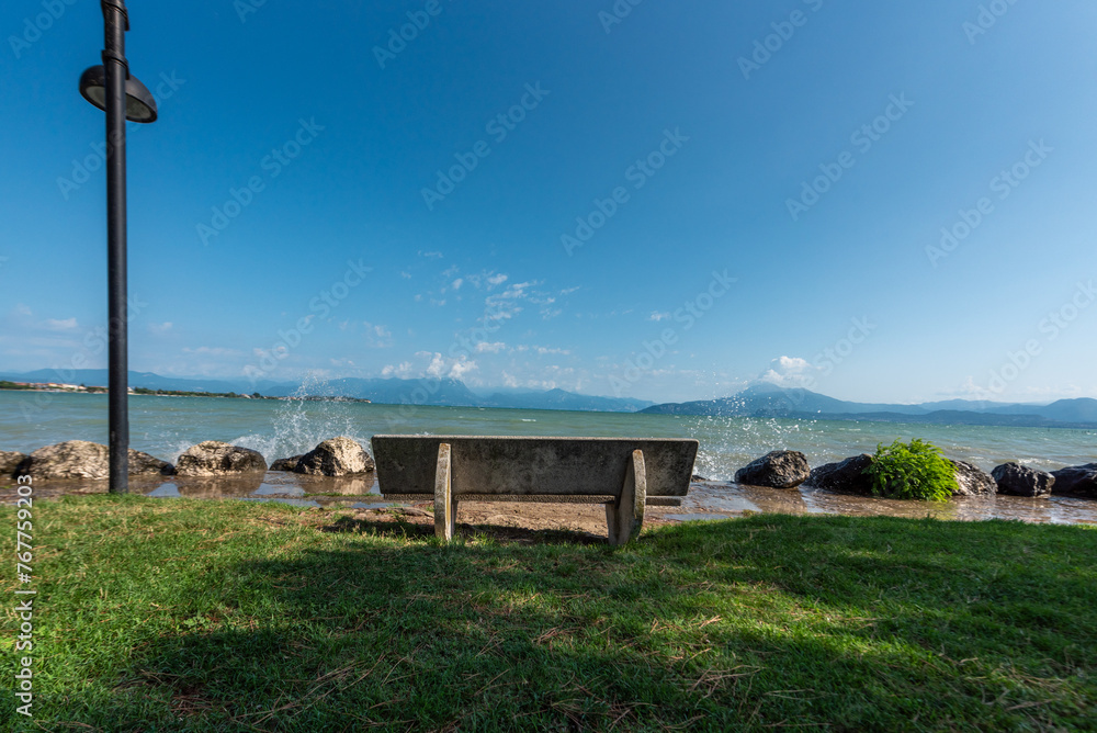 Sirmione, lago di garda, lugana, Brescia, lombardia, italia,