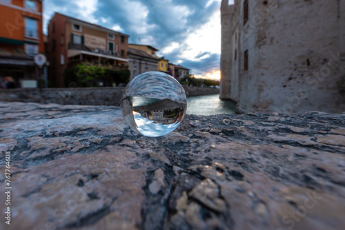 Obraz na płótnie Sirmione, lago di garda, lugana, Brescia, lombardia, italia, w salonie
