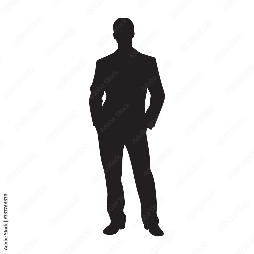 commanding businessman silhouette clipart black and white commanding businessman silhouette clipart black and white