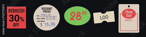 Price Tags And Price Stickers