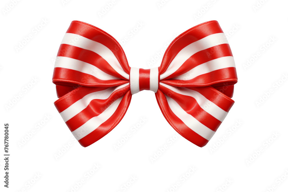 Candy Cane Couture: Red and White Striped Bow on White. On a White or Clear Surface PNG Transparent Background. Candy Cane Couture: Red and White Striped Bow on White. On a White or Clear Surface PNG Transparent Background.