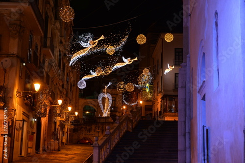 Salerno, campania, italia, natale, luci d'artista,