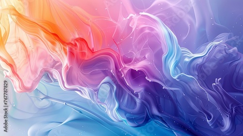 abstract colorful liquid background