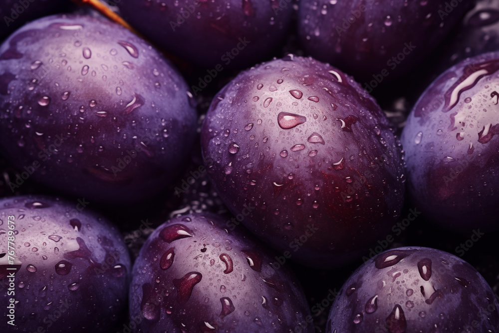 Plum background