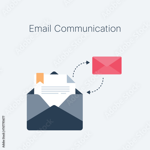 Optimize email communication with sleek gray and red visuals. Enhance clarity and efficiency effortlessly for impactful messaging.