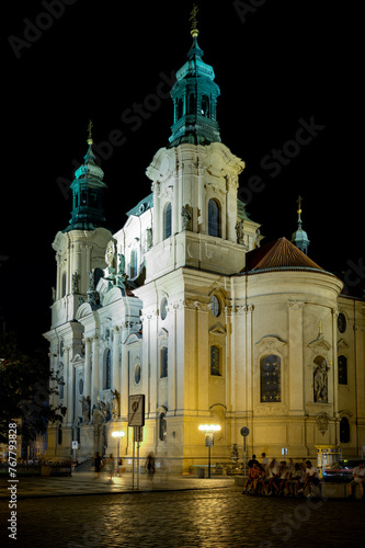Praga, Chiesa di San Nicola, Piazza della Città Vecchia photo