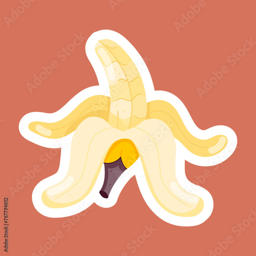 Banana Delicacies Flat Stickers 
