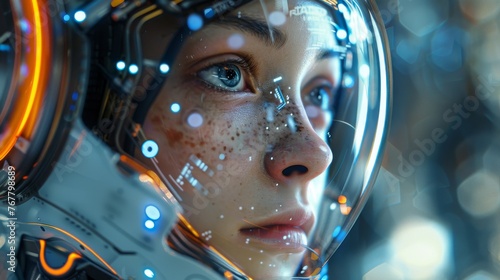 Artificial Intelligence Computer cinematic style whoing the advance in technology  Cinematic style  poster 