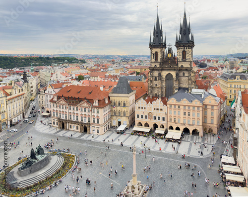 Praga, Piazza della Città Vecchia photo