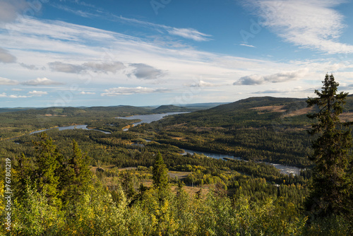 Stalonbergets utsiktsplats in Schweden photo