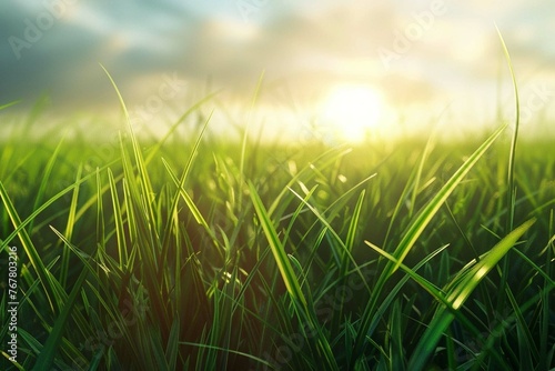 grass and sun