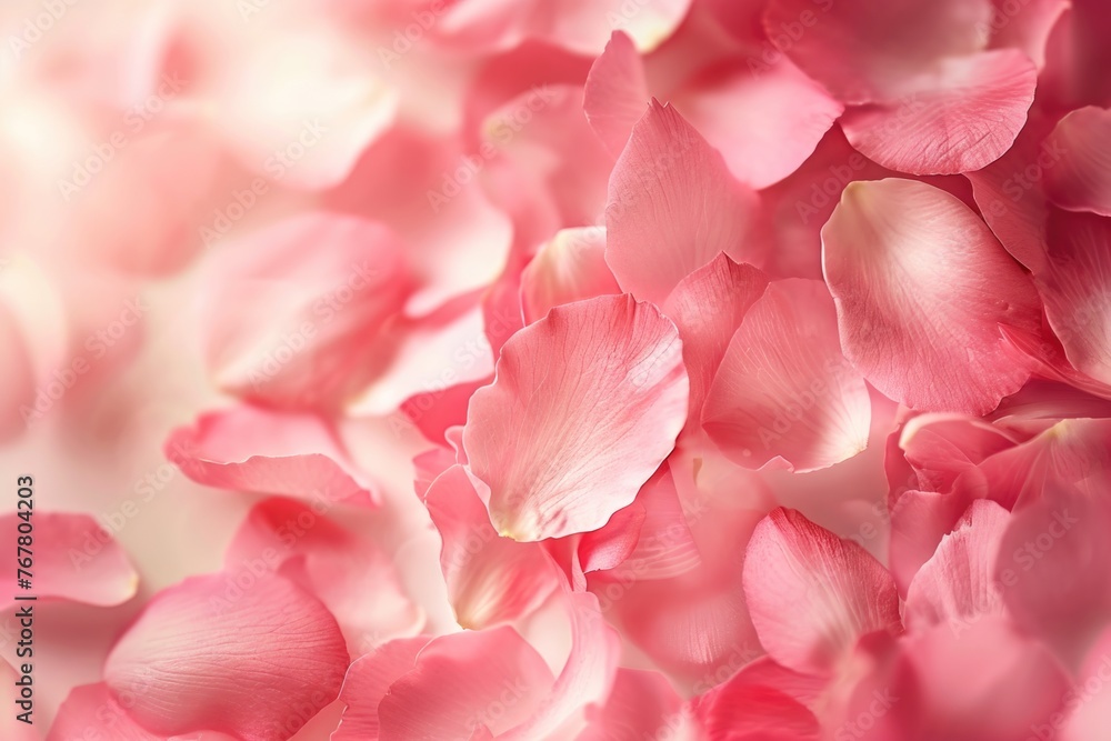 Petals Stock Image with blur effect