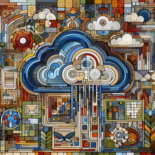 Felt art patchwork  Automated Data Migration Tools for Cloud Adoption