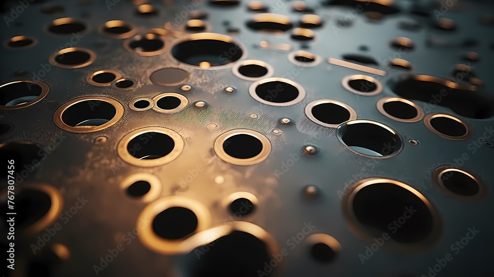 Detailed close-up of metal surface Detailed close-up of metal surface