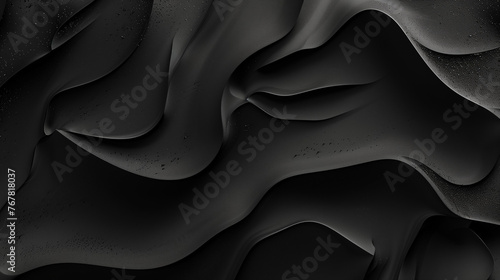 Plaster Swirl Black Background