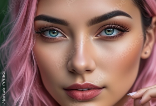 Wallpaper Mural A Portrait Of Breathtakingly Gorgeous, Exotic, Beautiful Woman.
 Torontodigital.ca