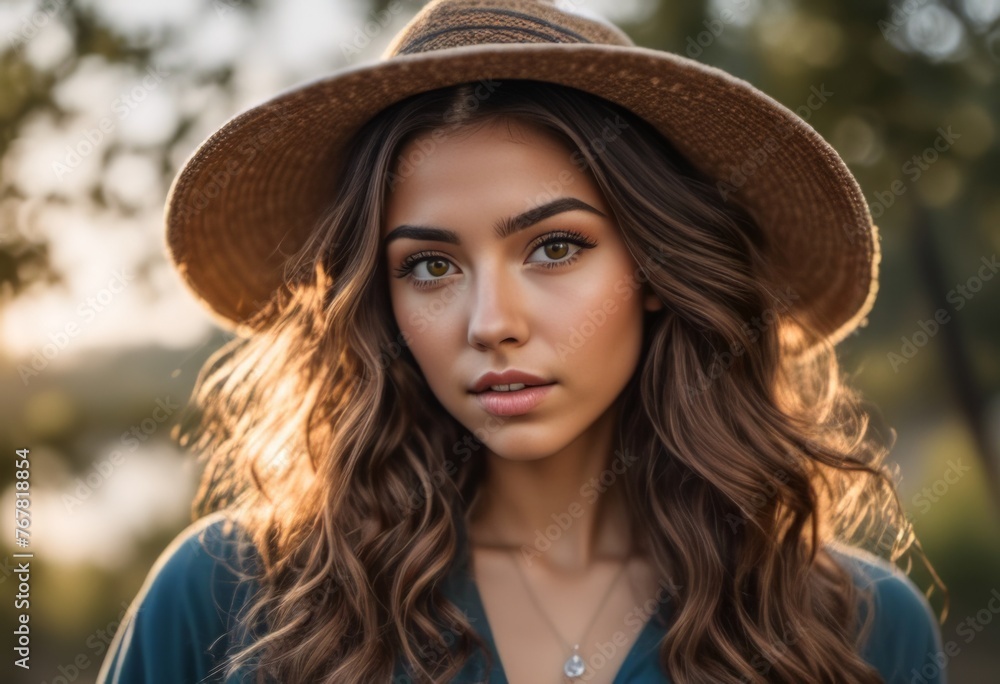 A Portrait Of Breathtakingly Gorgeous, Exotic, Beautiful Woman.
A Portrait Of Breathtakingly Gorgeous, Exotic, Beautiful Woman.