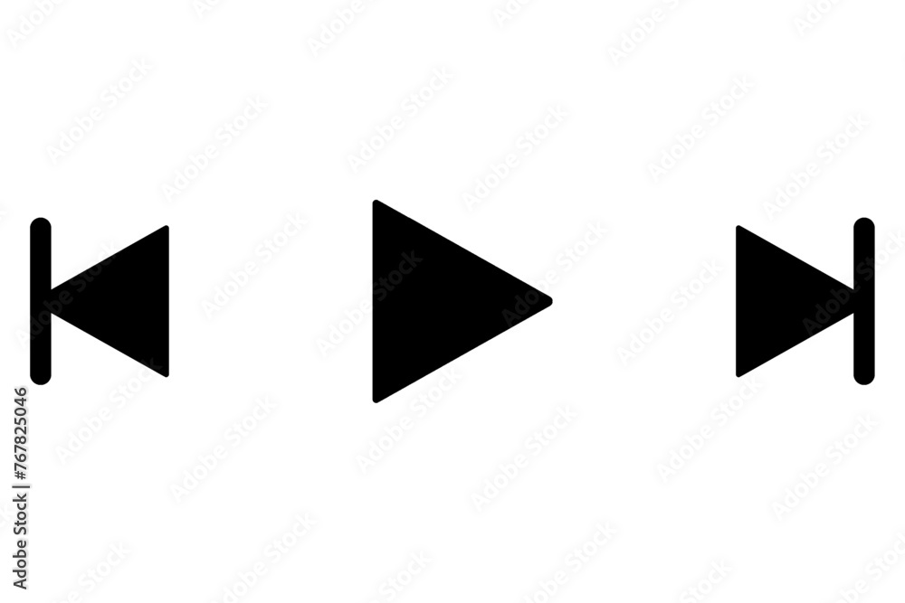 Media music video player interface icon isolated on white and transparent background. multimedia pause black icon flat style vector illustration Media music video player interface icon isolated on white and transparent background. multimedia pause black icon flat style vector illustration