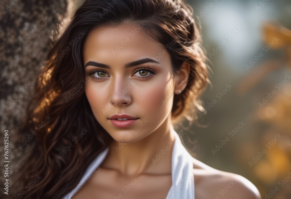 A Portrait Of Breathtakingly Gorgeous, Exotic, Beautiful Woman.
A Portrait Of Breathtakingly Gorgeous, Exotic, Beautiful Woman.