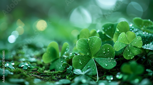 Sharing a reflective St. Patrick s Day moment  embracing the joy and unity of celebration. Copy Space