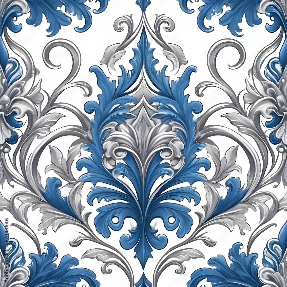 Ornamental pattern design Ornamental pattern design